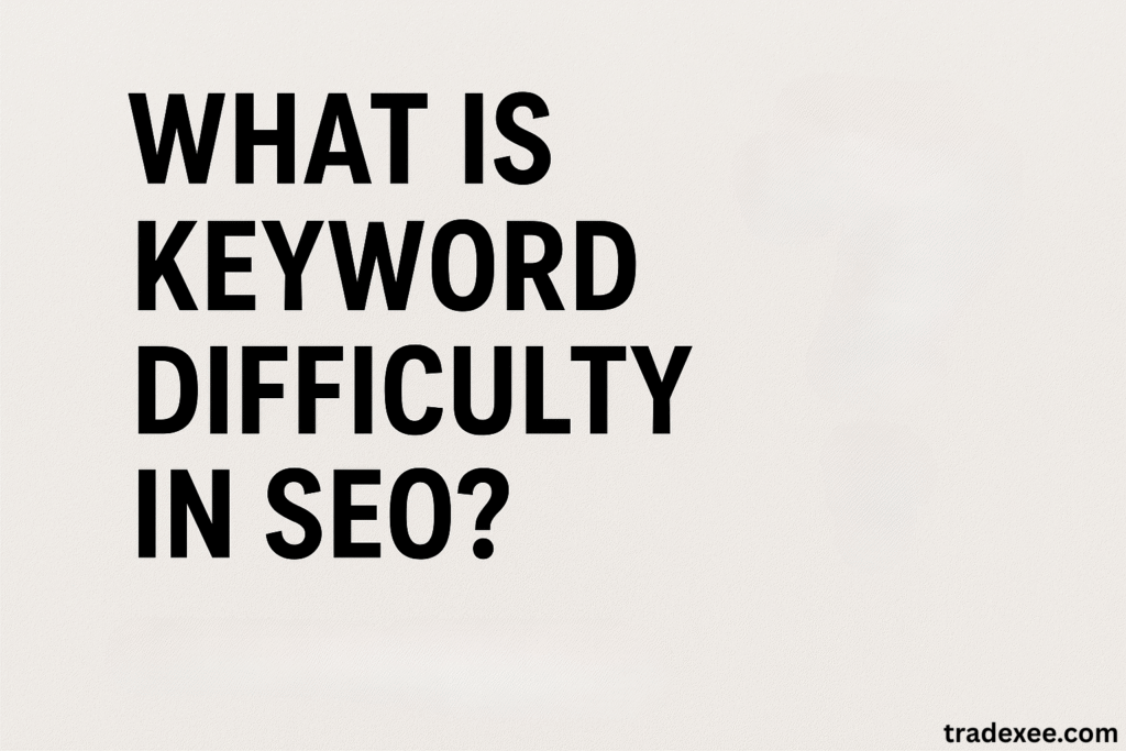 What is Keyword Difficulty in SEO?